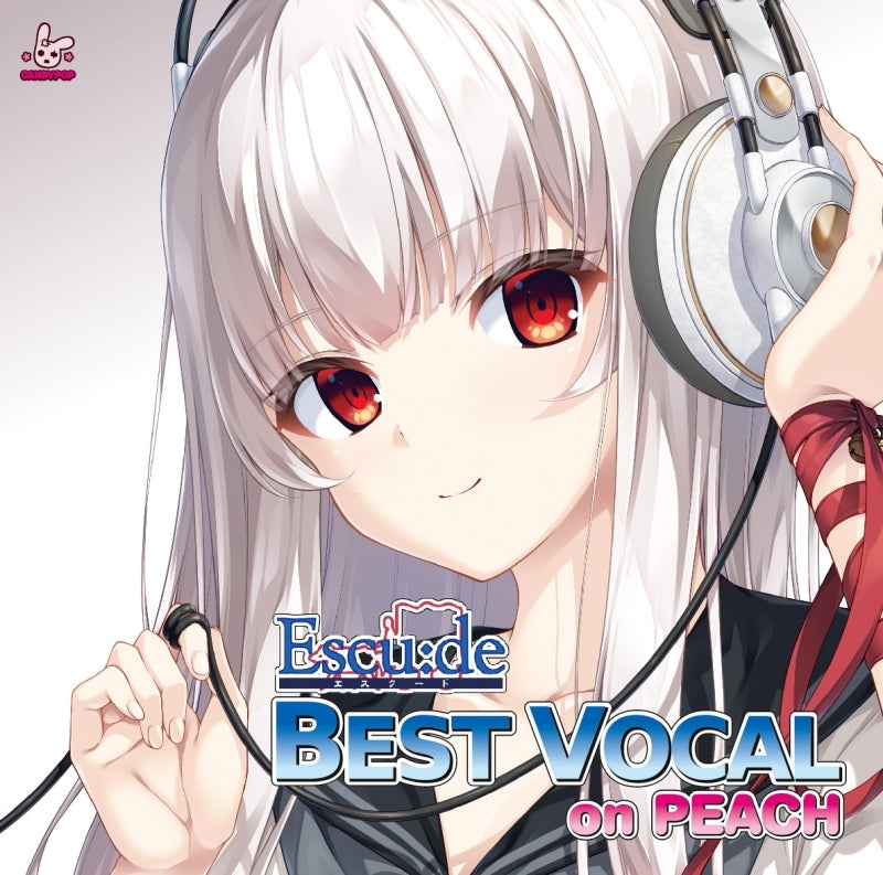 Escu:de BEST VOCAL on PEACH CD cover