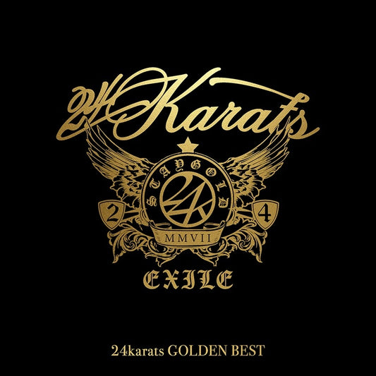 EXILE 24karats GOLDEN BEST CD + DVD cover