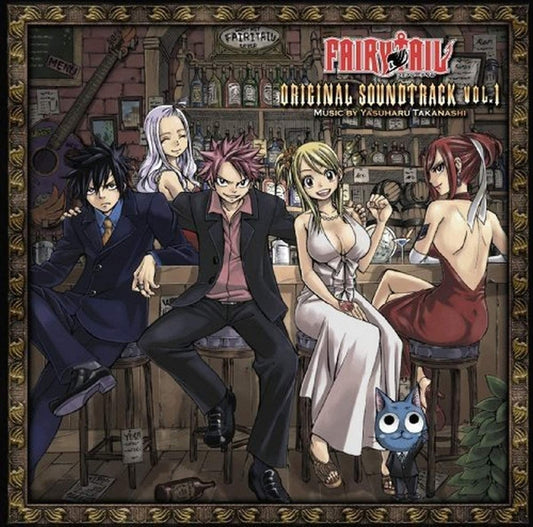 Fairy Tail Original Soundtrack Vol 1 CD - front cover