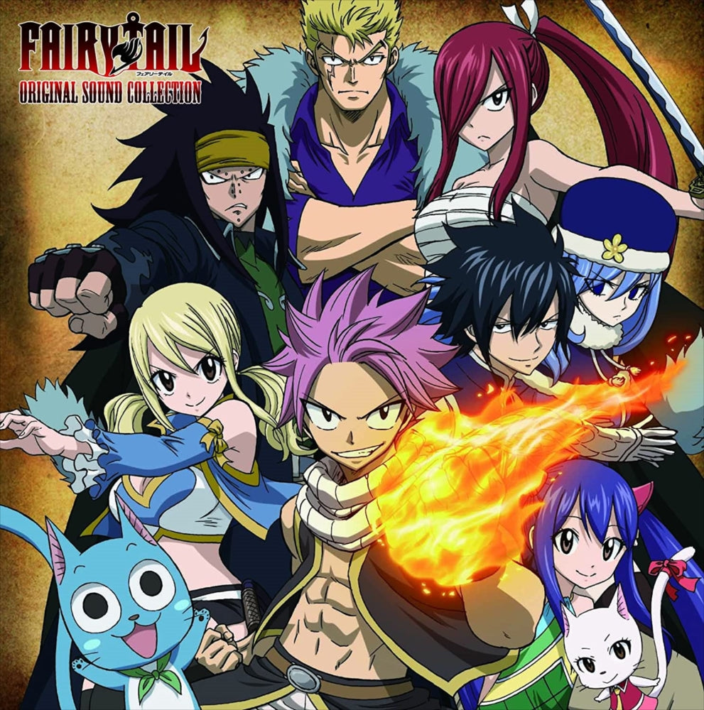Fairy Tail Second Season Original Sound Collection 2CD - front cover