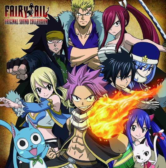Fairy Tail Second Season Original Sound Collection 2CD - front cover
