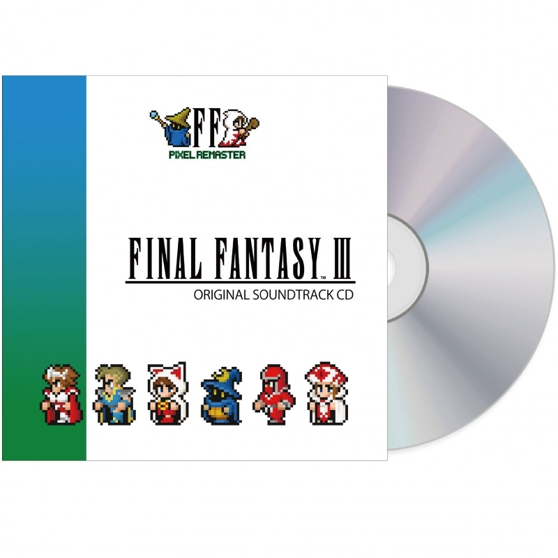 Final Fantasy III Pixel Remaster Original Soundtrack 2CD - jacket artwork 1
