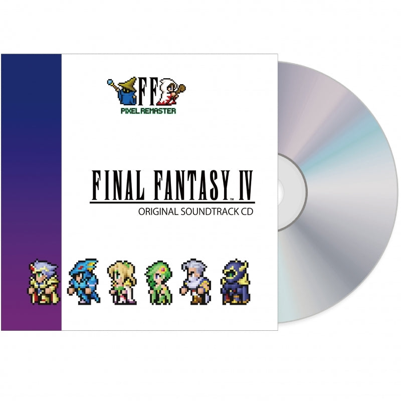 Final Fantasy IV Pixel Remaster Original Soundtrack 2CD - jacket artwork 1