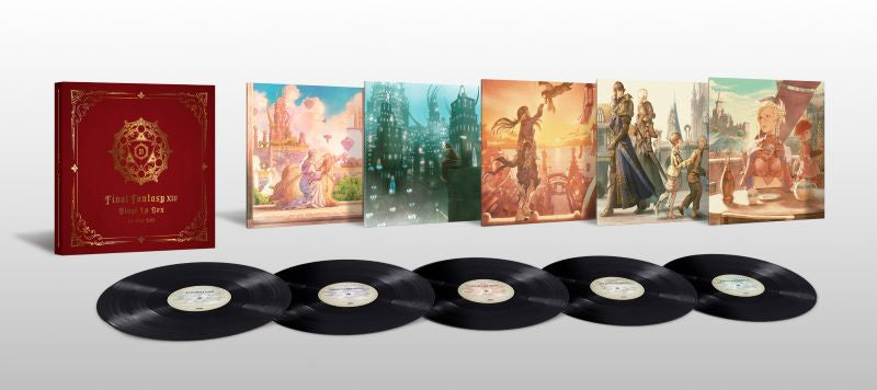 Final Fantasy XIV Vinyl LP Box 5-Disc Set - cover artwork