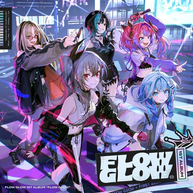 FLOW GLOW First Album Standard Type B CD cover