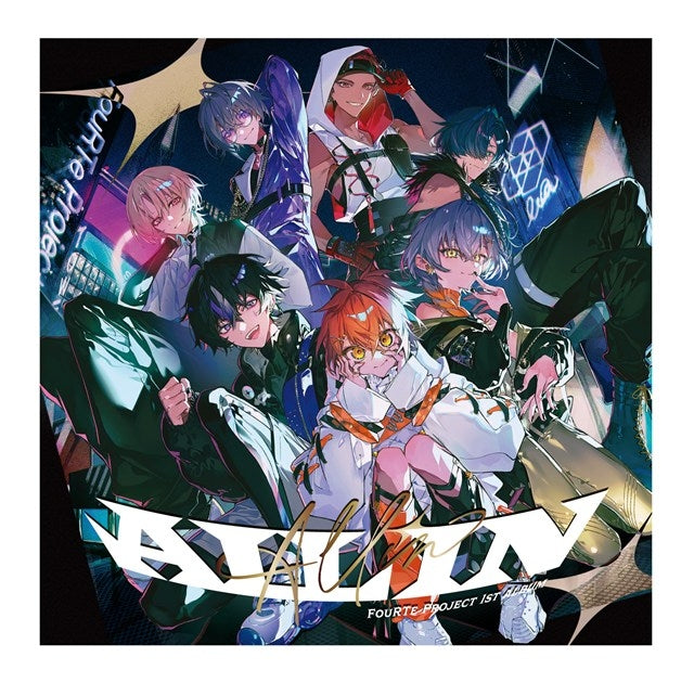FouRTe Project ALL IN Standard Edition CD seven-member illustrated cover