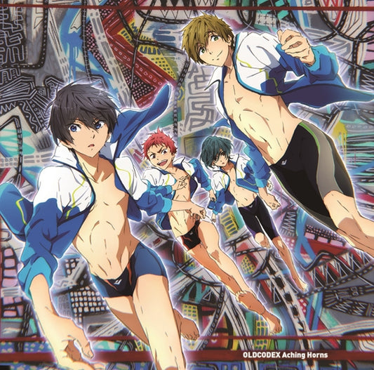 Free Starting Days Aching Horns Anime Edition CD - front cover