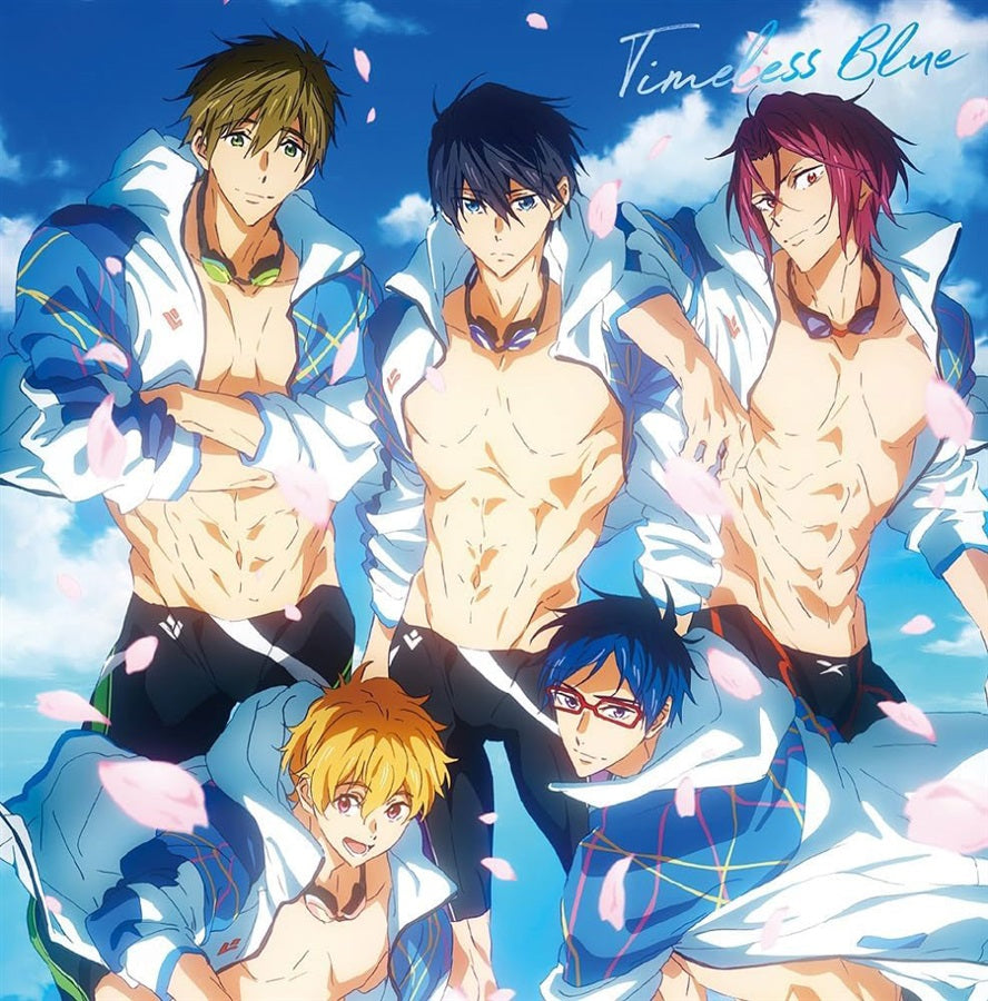 Free! STYLE FIVE Best Album Timeless Blue Standard CD - front cover