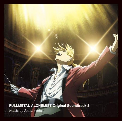 Fullmetal Alchemist Brotherhood Original Soundtrack 3 CD - front cover