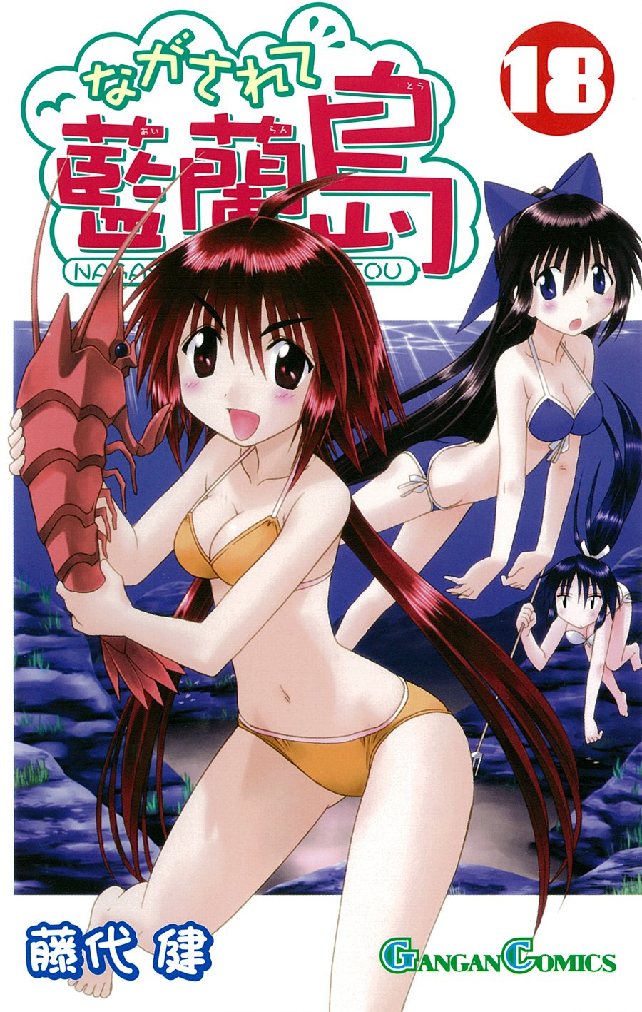 Gangan Comics Nagasarete Airanto Vol. 18 - Square Enix Japanese edition, cover