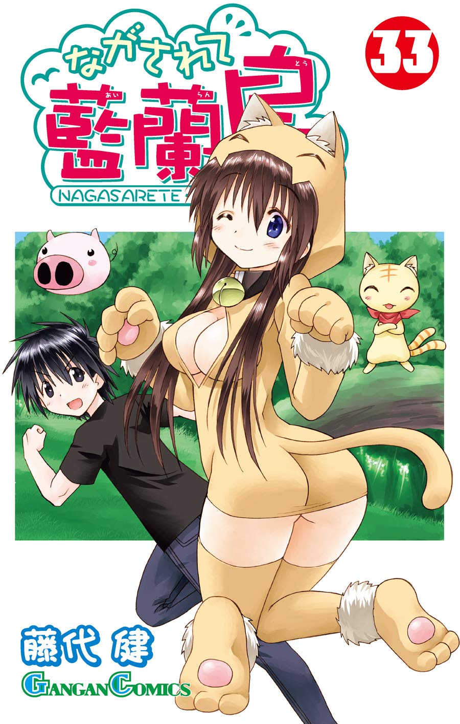 Gangan Comics Nagasarete Airanto Vol. 33 - Square Enix Japanese edition, cover