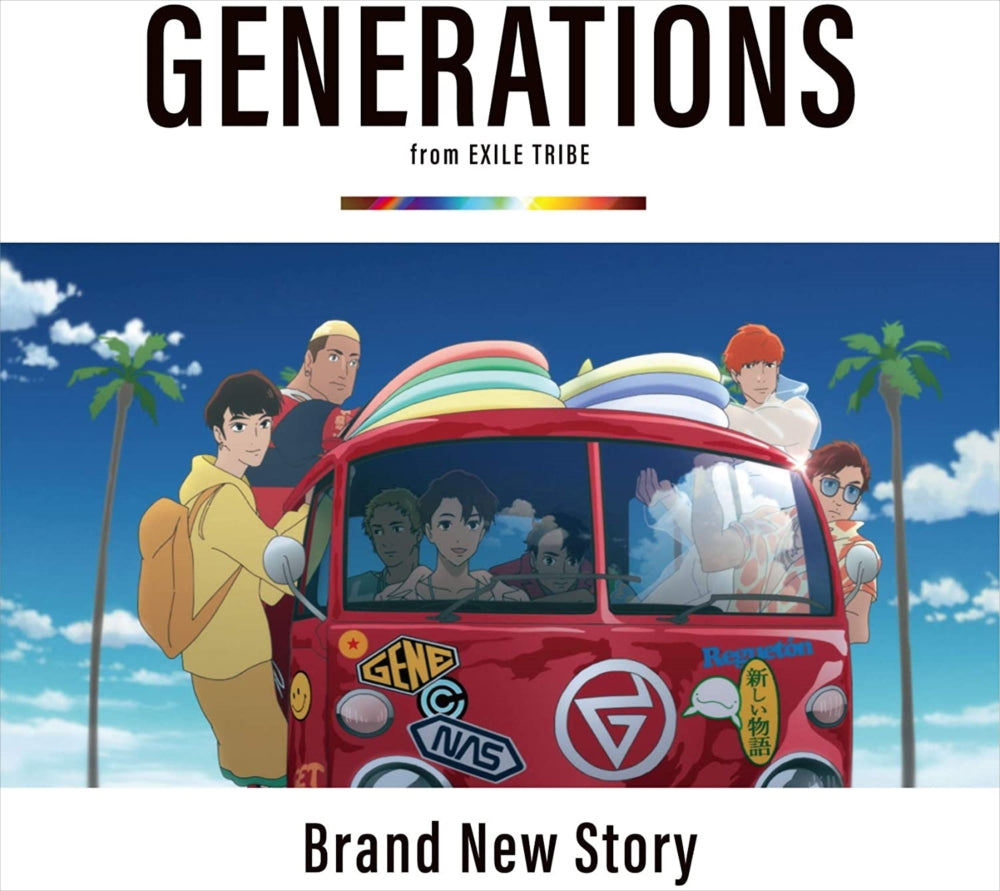 GENERATIONS Brand New Story Standard CD - front cover