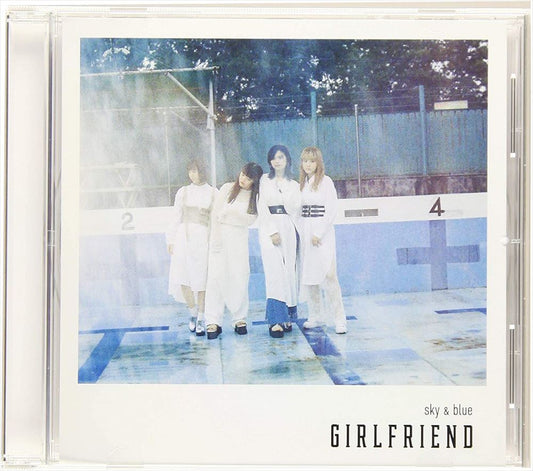 GIRLFRIEND Sky & Blue CD - front cover