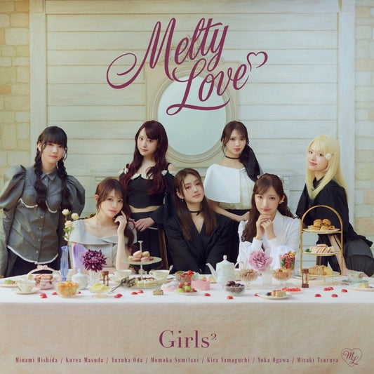 Girls2 Melty Love Standard Edition CD EP cover