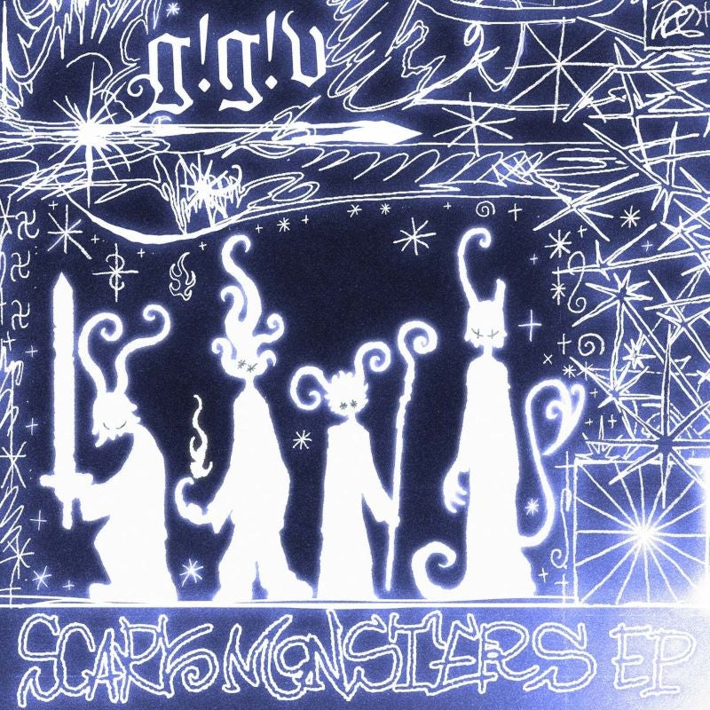 go!go!vanillas SCARY MONSTERS EP CD Edition - jacket artwork 1