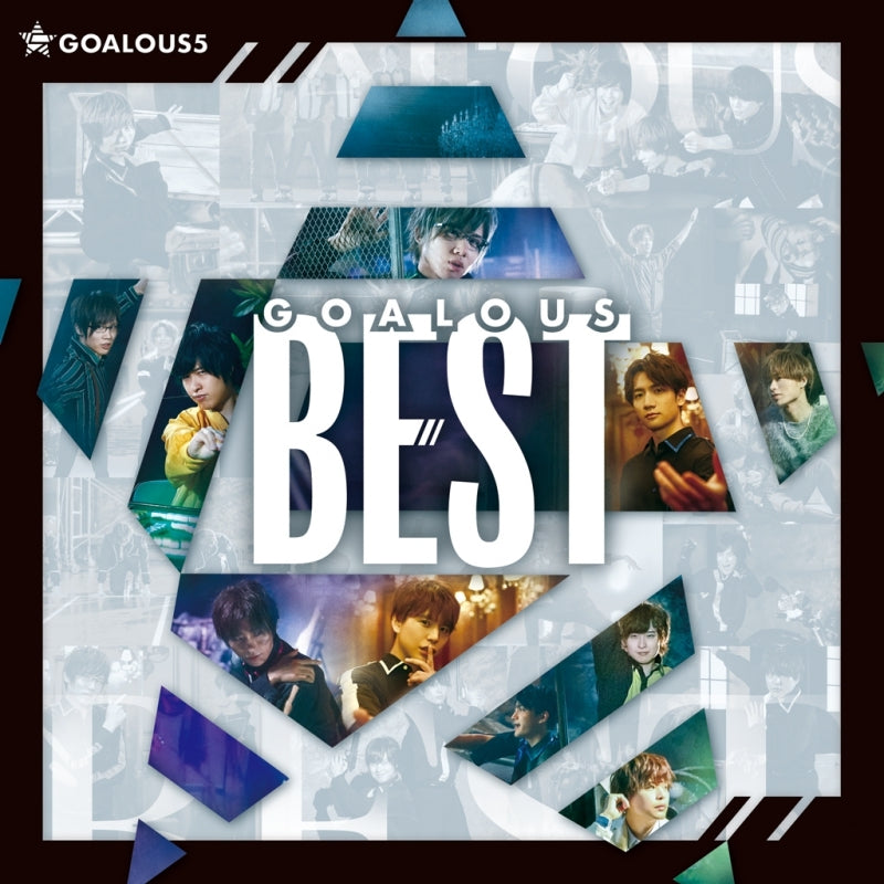 GOALOUS5 GOALOUS BEST CD + Blu-ray cover