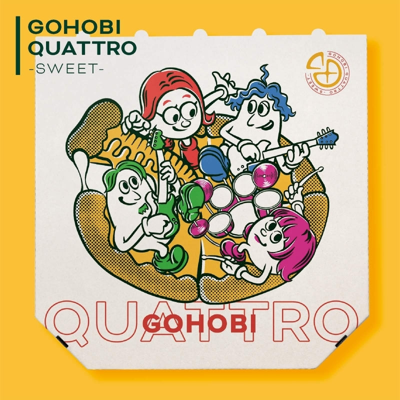 GOHOBI QUATTRO -sweet- Standard Edition CD EP cover