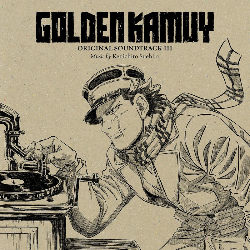 Golden Kamuy Original Soundtrack III by Kenichiro Suehiro CD - jacket artwork 1