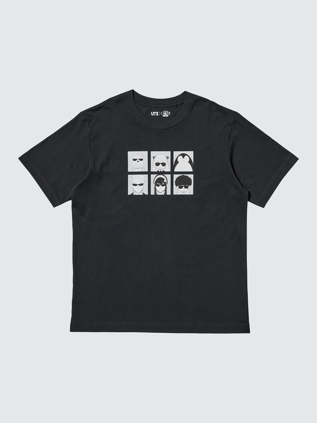 UNIQLO Manga UT Shueisha 100th Spy x Family Forger Family T-Shirt - Black official UNIQLO product photo 05