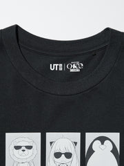 UNIQLO Manga UT Shueisha 100th Spy x Family Forger Family T-Shirt - Black official UNIQLO product photo 06