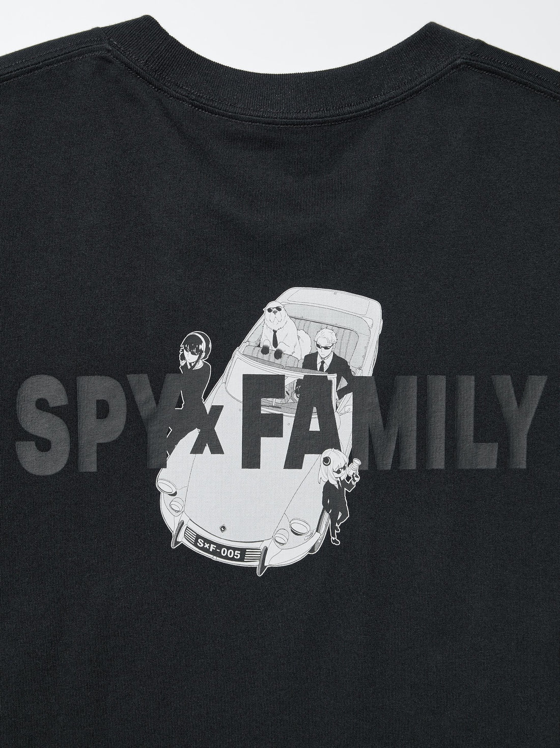 UNIQLO Manga UT Shueisha 100th Spy x Family Forger Family T-Shirt - Black official UNIQLO product photo 08