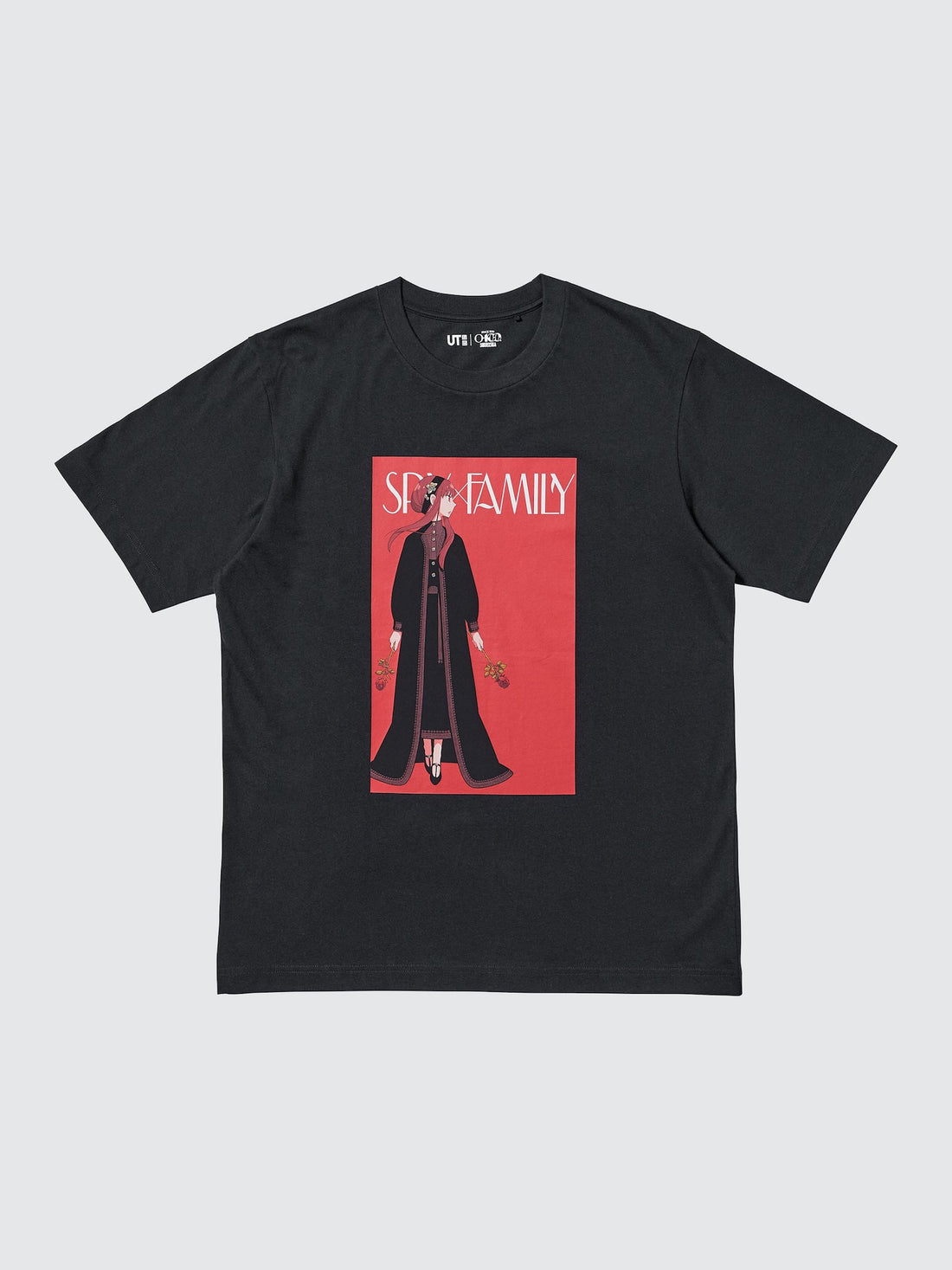 UNIQLO Manga UT Shueisha 100th Spy x Family Yor T-Shirt - Black official UNIQLO product photo 05