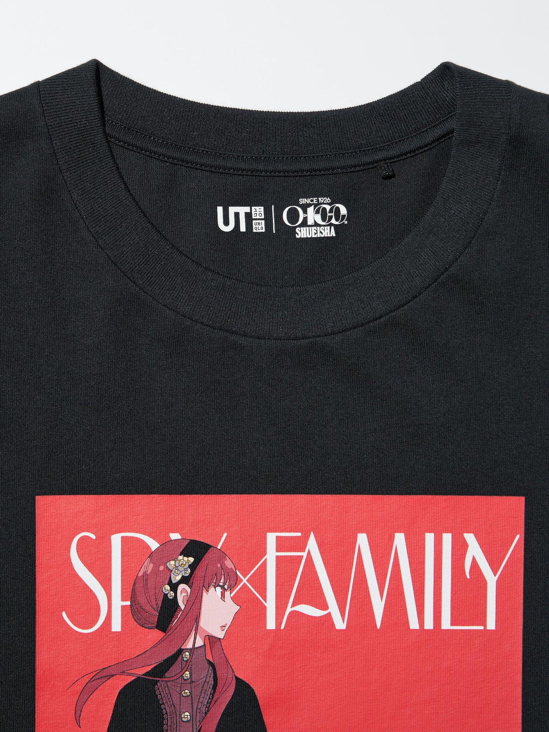 UNIQLO Manga UT Shueisha 100th Spy x Family Yor T-Shirt - Black official UNIQLO product photo 06