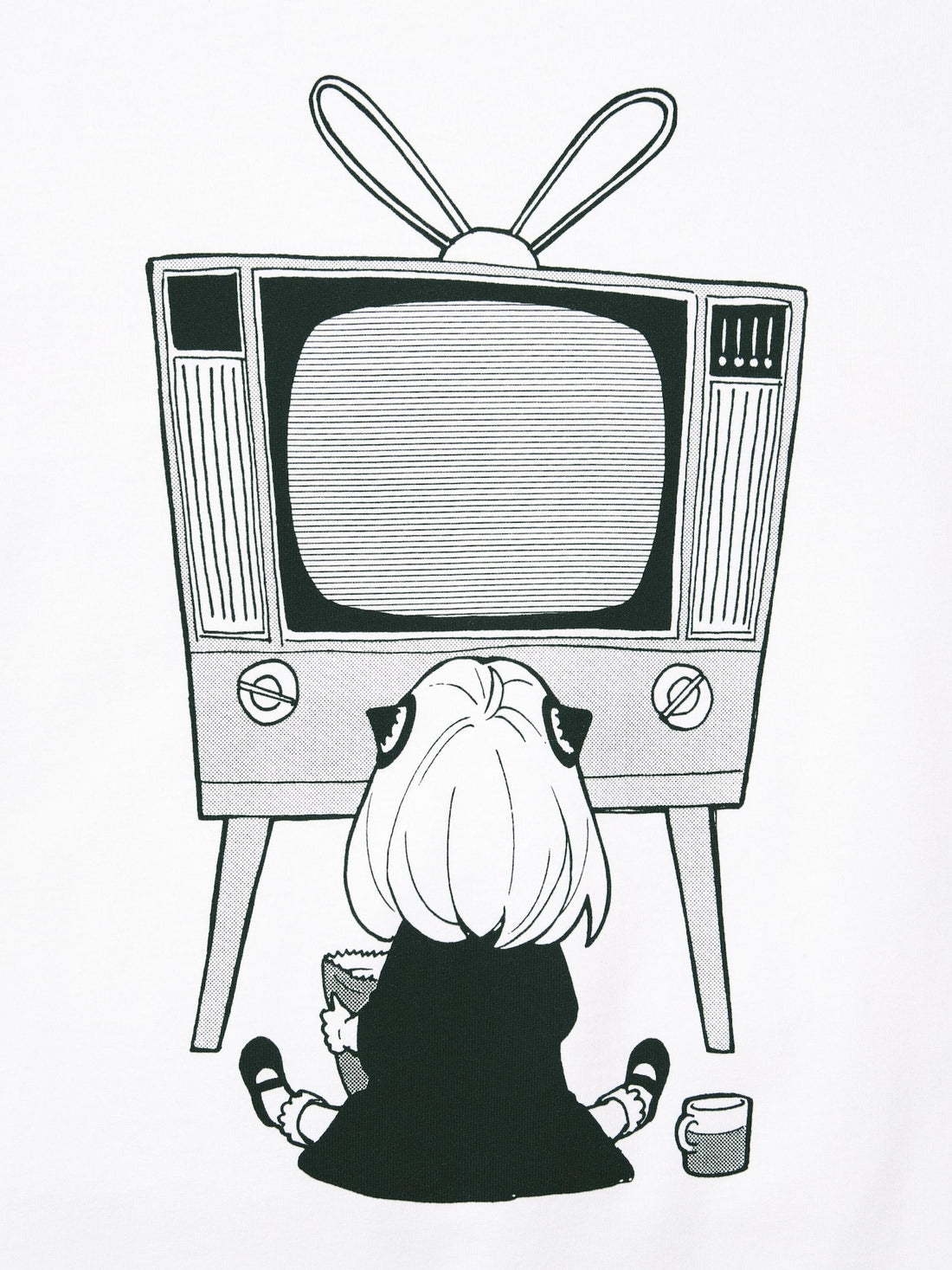 UNIQLO Manga UT Shueisha 100th Spy x Family Anya T-Shirt - White official UNIQLO product photo 09