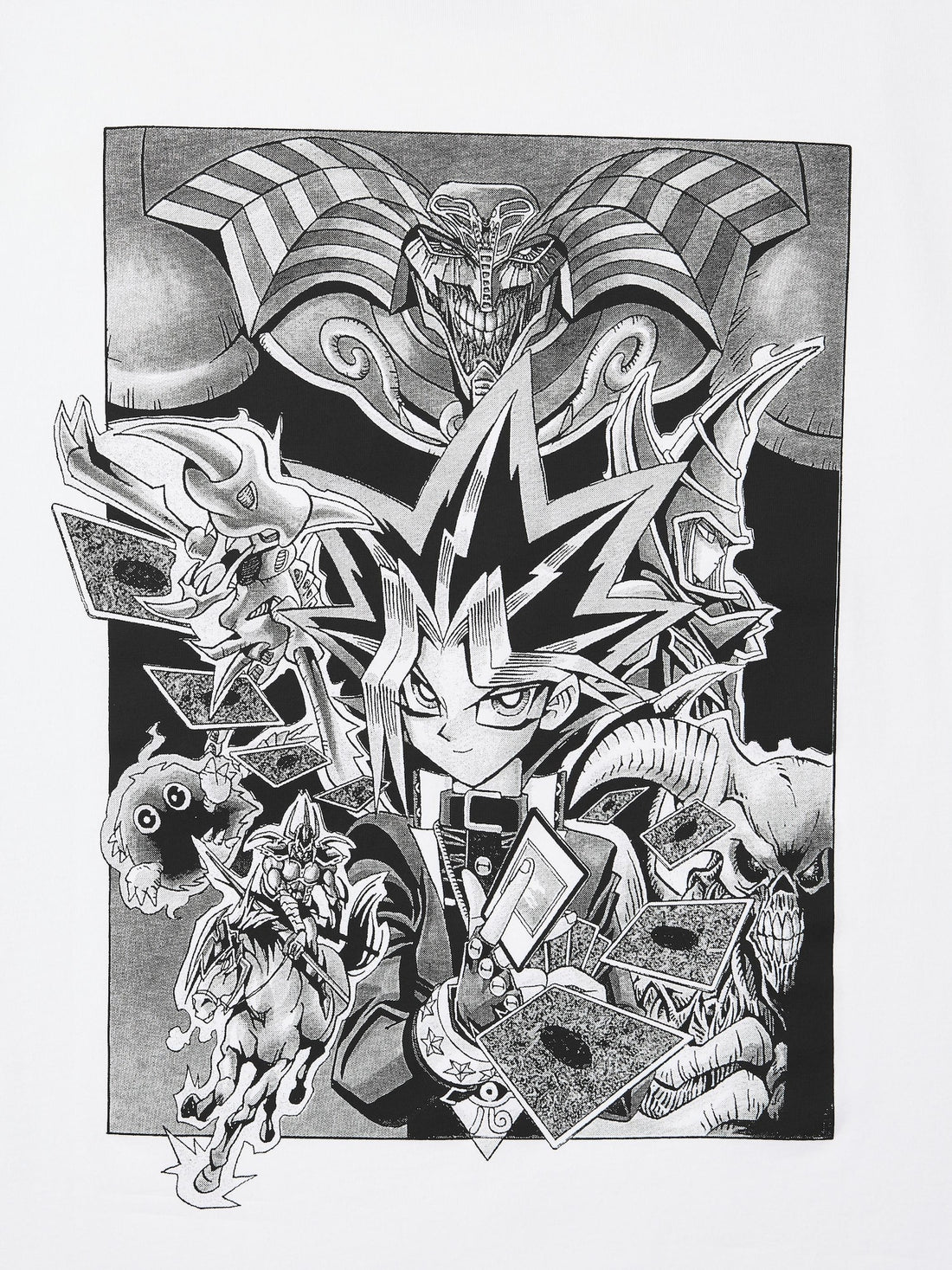 UNIQLO Manga UT Shueisha 100th Yu-Gi-Oh! Millennium Puzzle T-Shirt - White official UNIQLO product photo 09