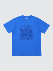 UNIQLO Manga UT Shueisha 100th Yu-Gi-Oh! Kaiba & Blue-Eyes T-Shirt - Blue official UNIQLO product photo 05