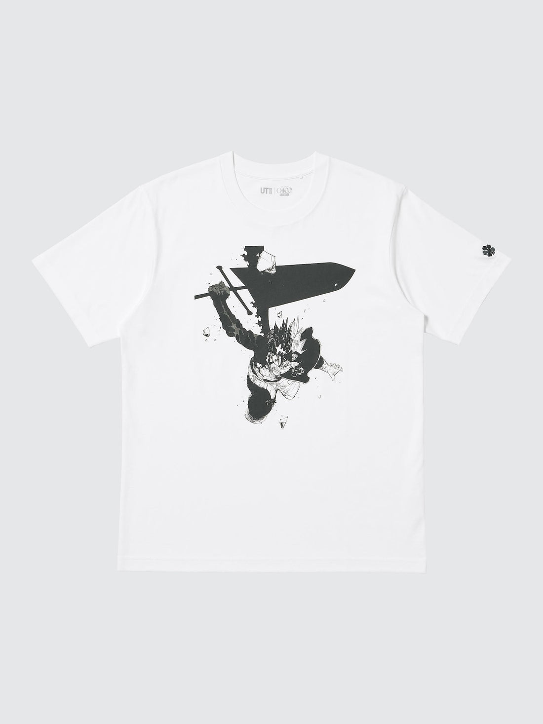 UNIQLO Manga UT Shueisha 100th Black Clover Asta T-Shirt - White official UNIQLO product photo 06