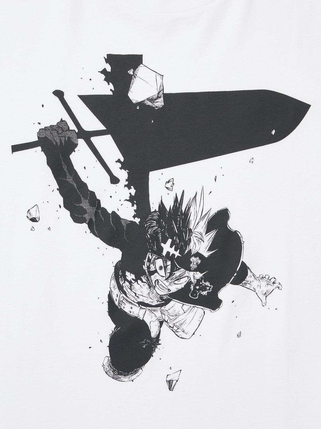 UNIQLO Manga UT Shueisha 100th Black Clover Asta T-Shirt - White official UNIQLO product photo 08