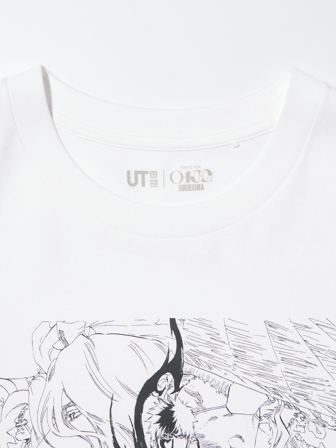 UNIQLO Manga UT Shueisha 100th Bleach Ichigo T-Shirt - White official UNIQLO product photo 06