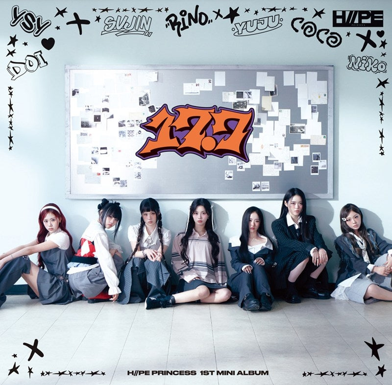 H//PE Princess 17.7 Standard Edition CD Mini Album cover