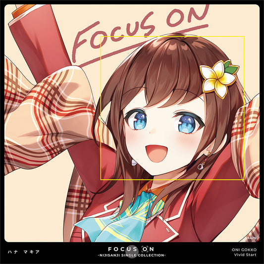 Hana Macchia Focus On Nijisanji Single Collection CD - front cover
