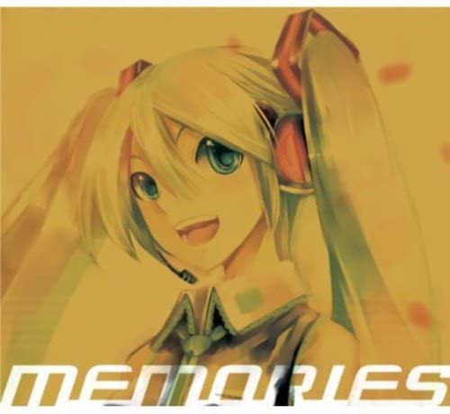 Hatsune Miku Best Memories CD - front cover