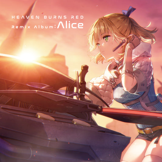 Heaven Burns Red Remix Album Alice Record-Size Jacket CD - front cover