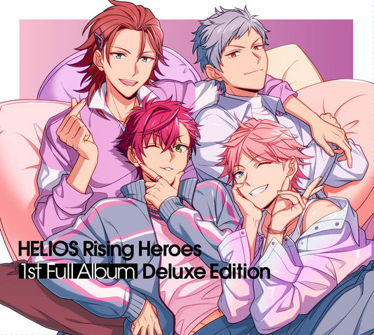 HELIOS Rising Heroes 1st Full Album Deluxe Edition 2CD - front cover