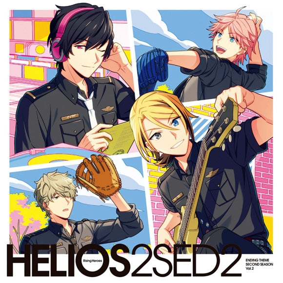 HELIOS Rising Heroes Ending Theme Second Season Vol.2 Standard Edition CD - jacket artwork 1