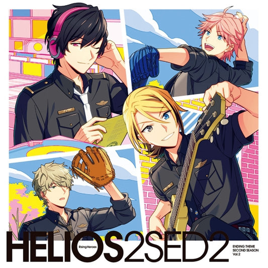 HELIOS Rising Heroes Ending Theme Second Season Vol.2 Standard Edition CD - jacket artwork 1