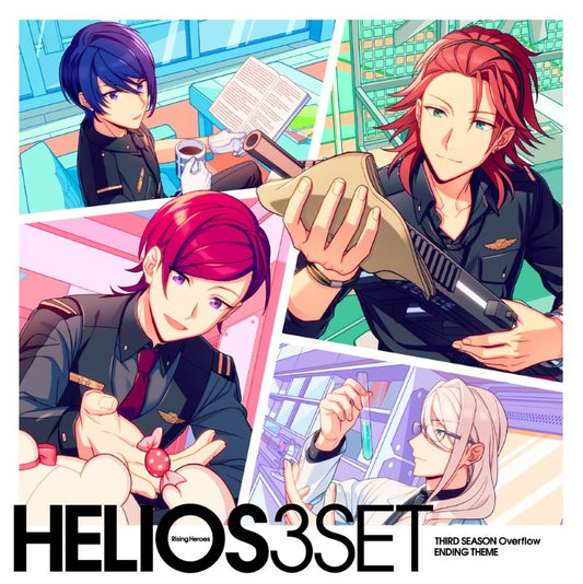 HELIOS Rising Heroes Overflow Ending Theme Standard Edition CD - jacket artwork 1