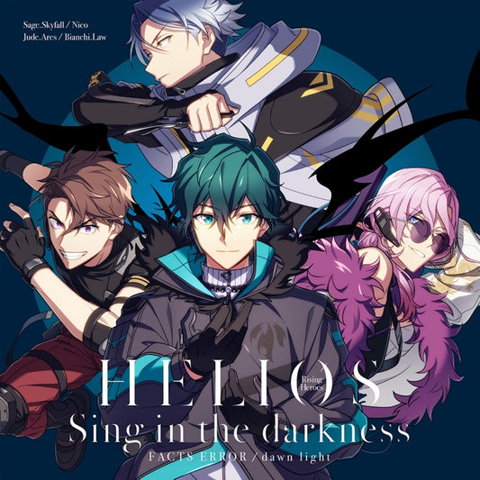 HELIOS Rising Heroes Sing in the darkness FACTS ERROR / dawn light Standard Edition CD - jacket artwork 1
