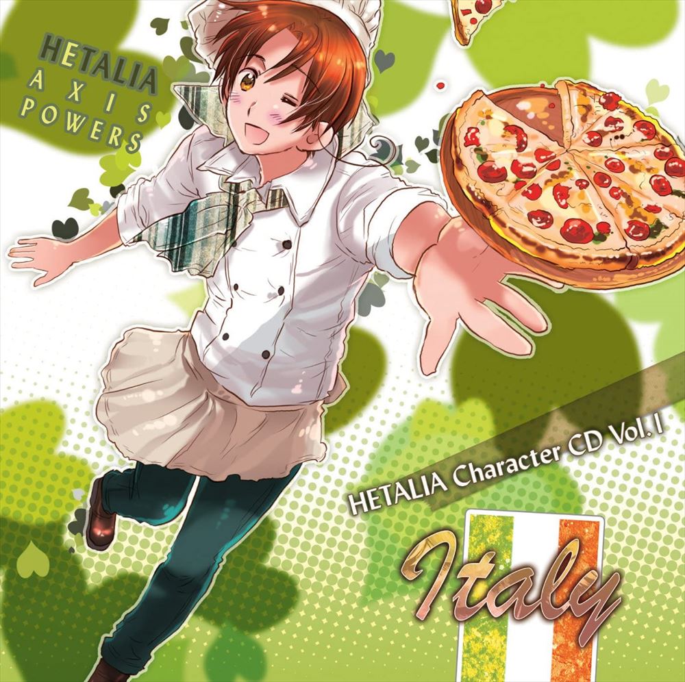 Hetalia Axis Powers Character CD Vol. 1 Italy - front cover