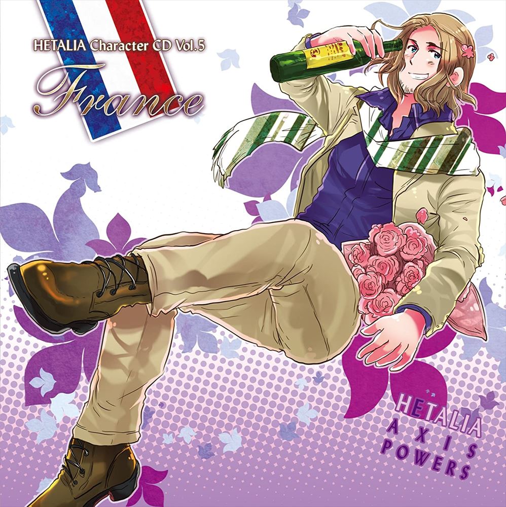 Hetalia Axis Powers Character CD Vol. 5 France - front cover