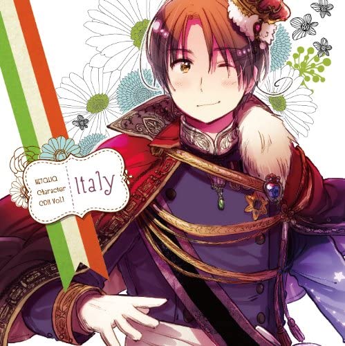 Hetalia Character CD II Vol. 1 Italy - front cover