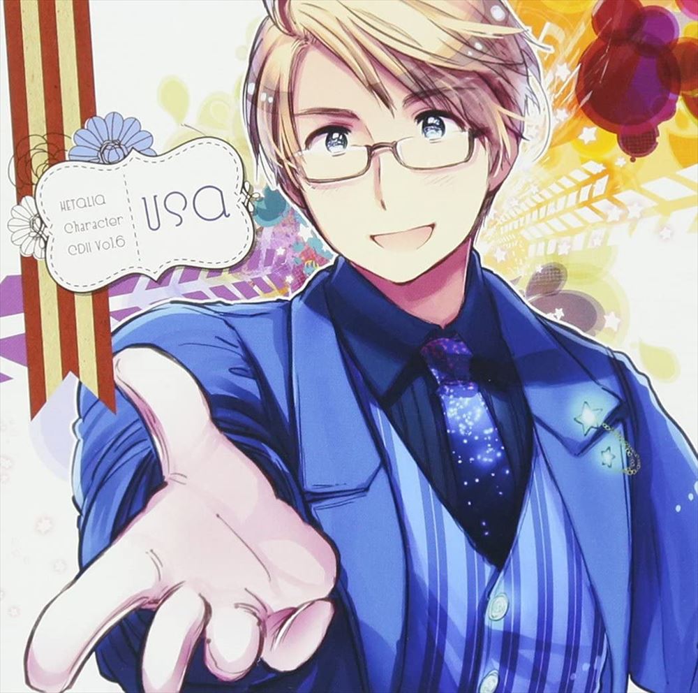 Hetalia Character CD II Vol. 6 America - front cover
