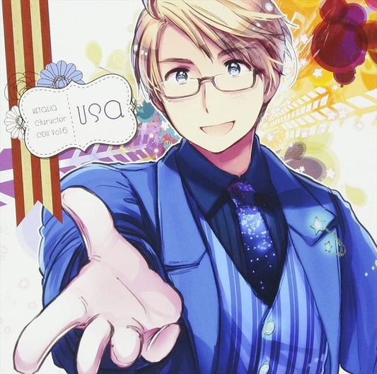 Hetalia Character CD II Vol. 6 America - front cover