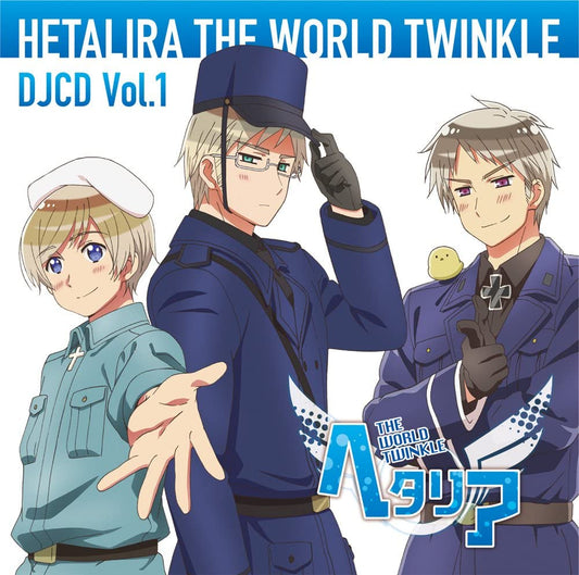 Hetalia Hetalira The World Twinkle DJCD Vol. 1 - front cover