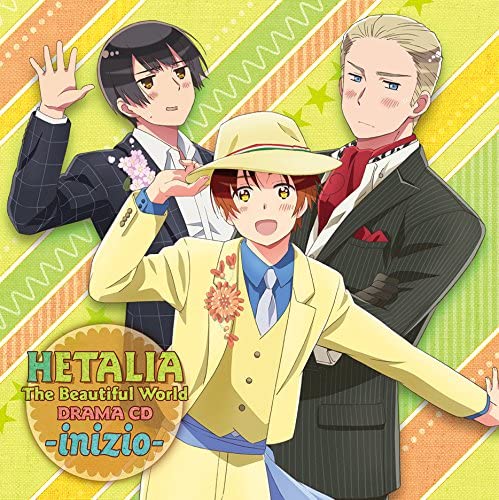 Hetalia The Beautiful World Inizio Standard Drama CD - front cover