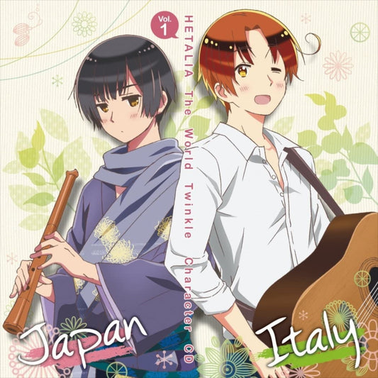 Hetalia World Twinkle Character CD 1 Italy and Japan - front cover
